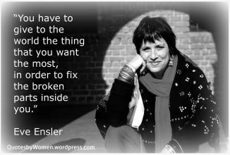 Eve Ensler, writer